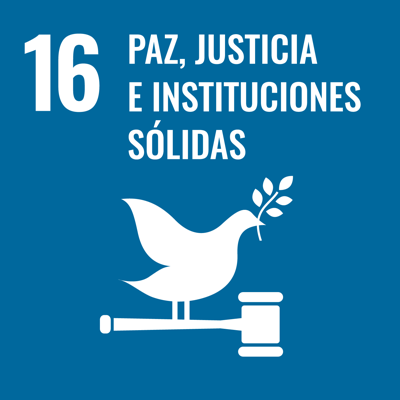 ODS 16 — Paz, justicia e instituciones sólidas